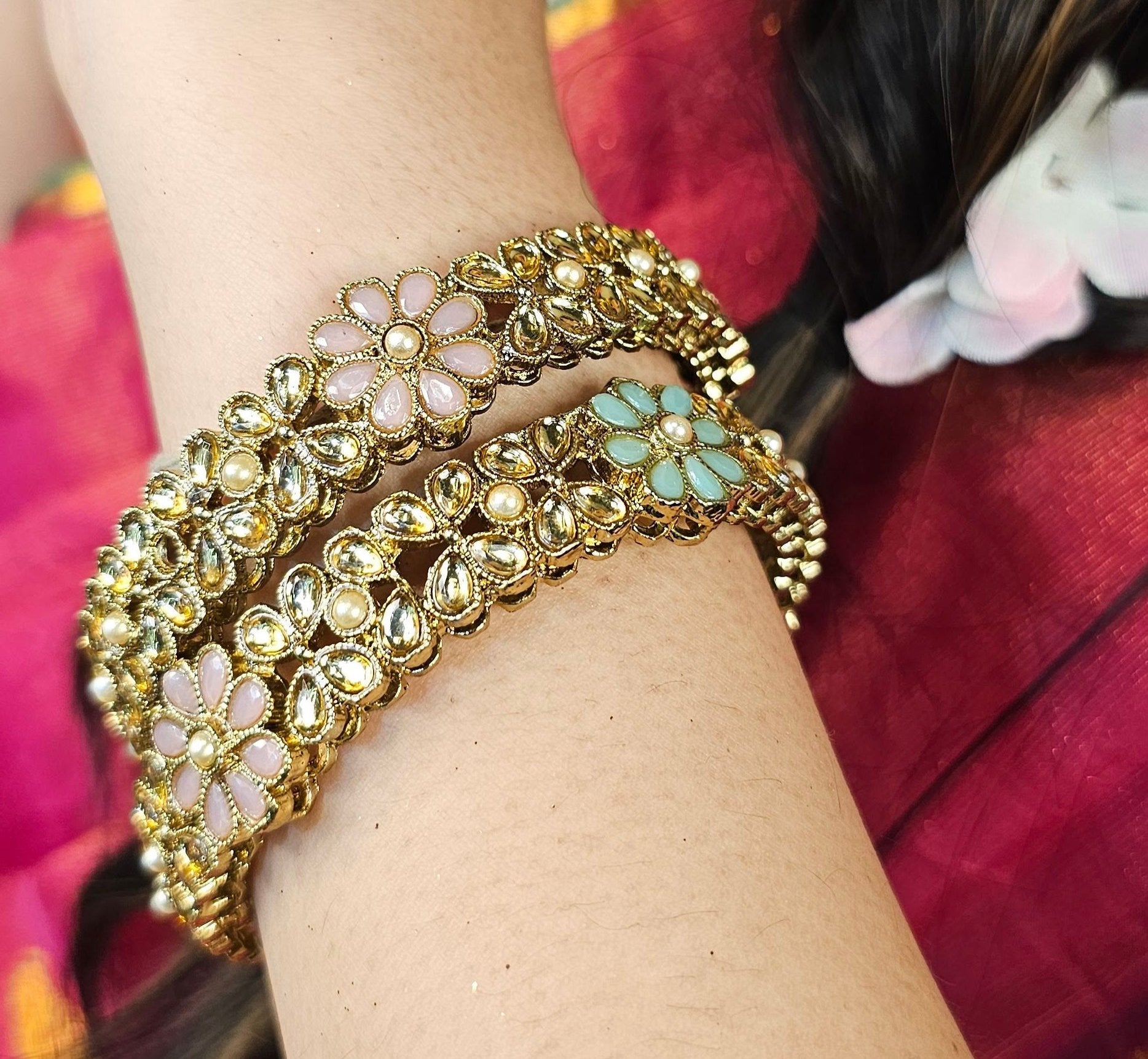 Metal Daisy Kada