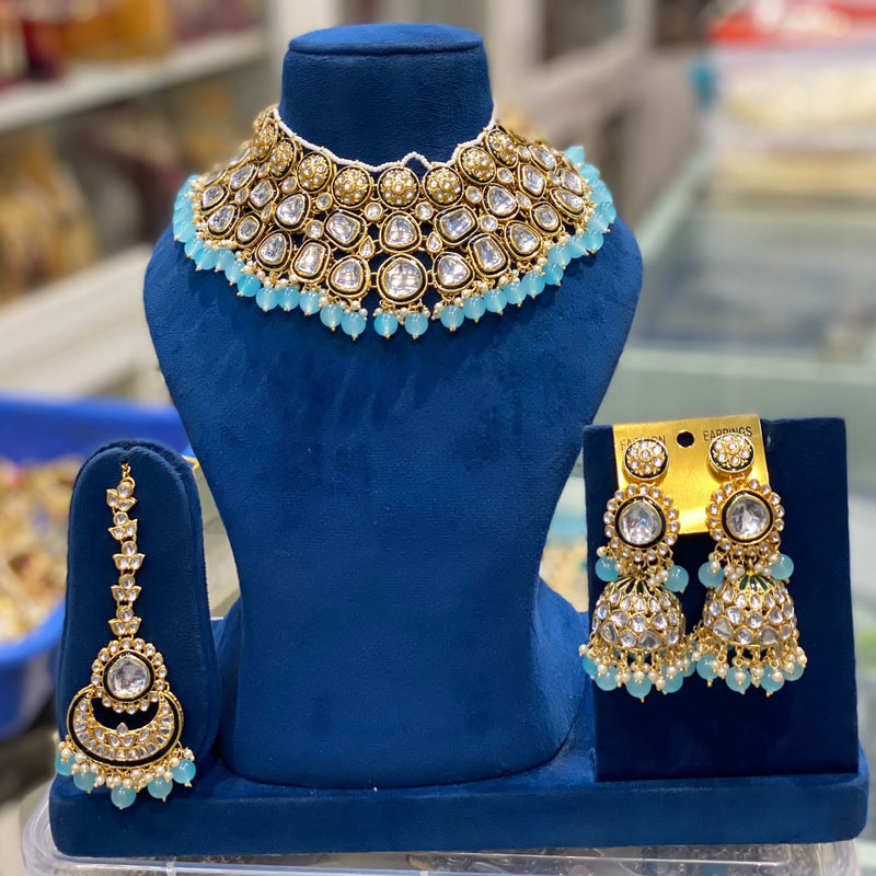 Heavy kundan set