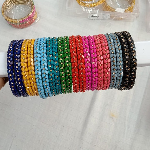 Glass Stone Bangles