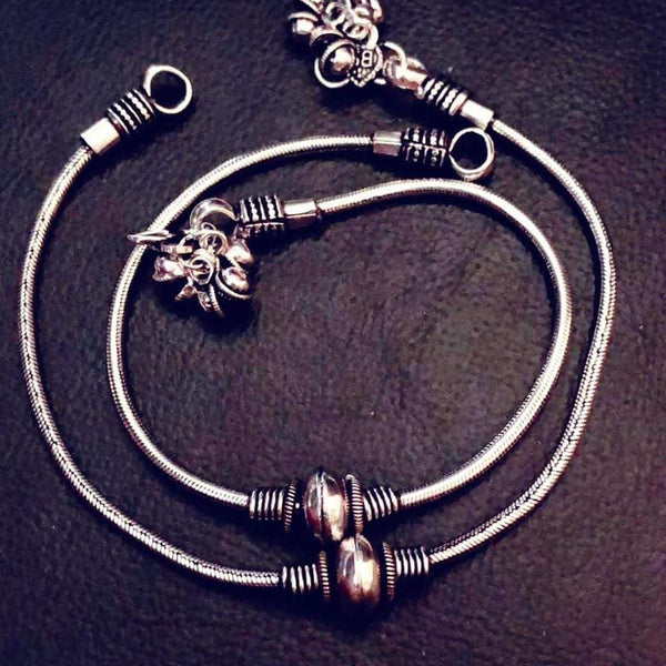 Oxidized Anklets