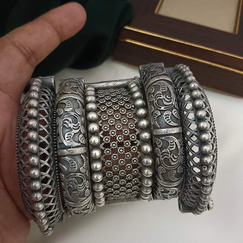 Silver Replica Kada Stack 2