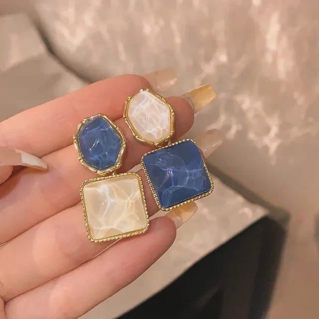 Mismatch Stone Studs