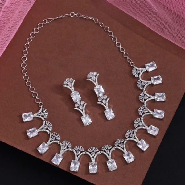 Silver Zirconia Set