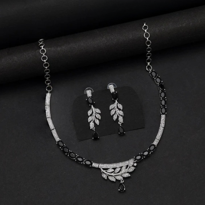 Silver Leaf Set