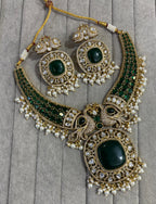 Peacock Doublet Stone Set