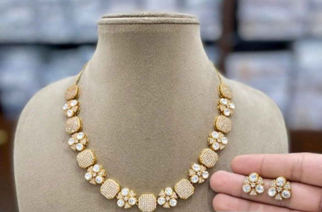 Gold Zircon Set