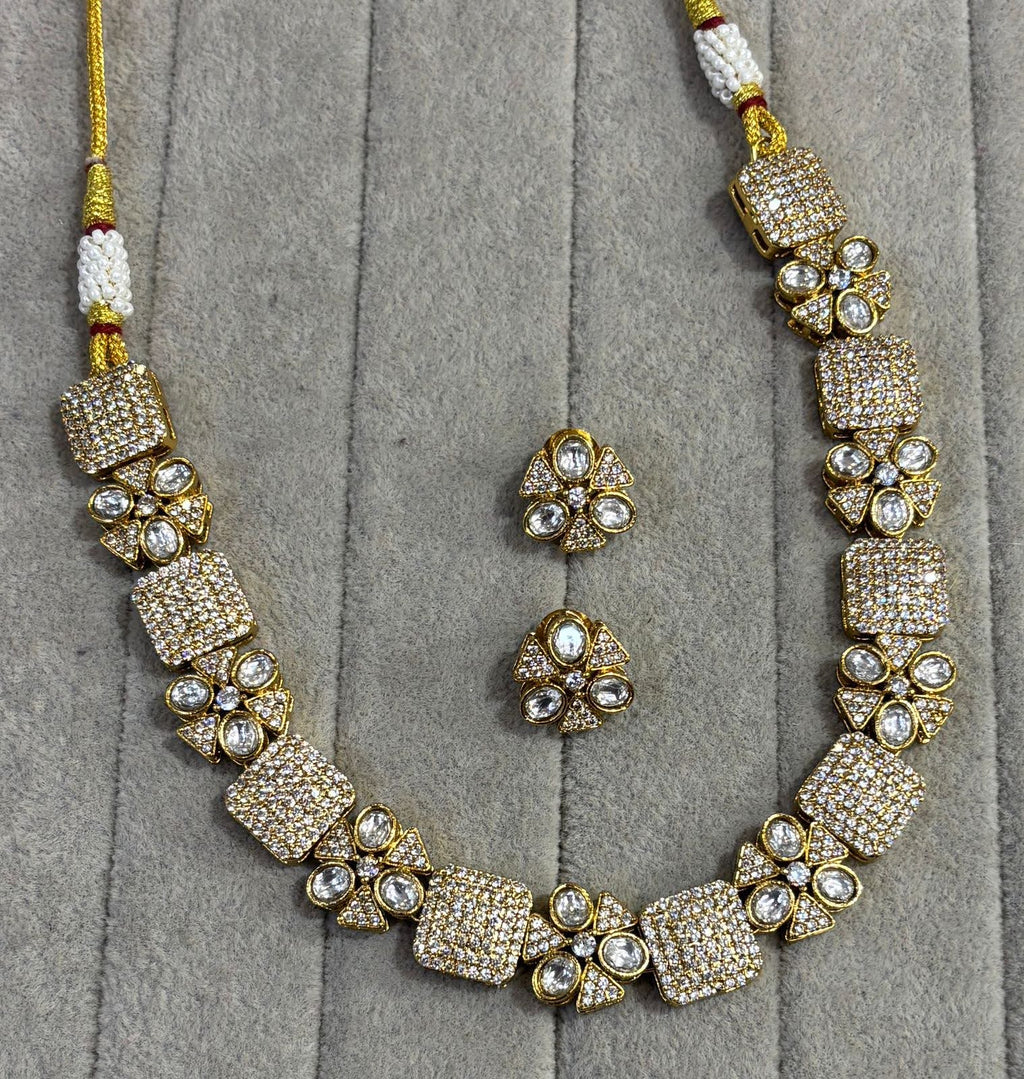 Gold Zircon Set