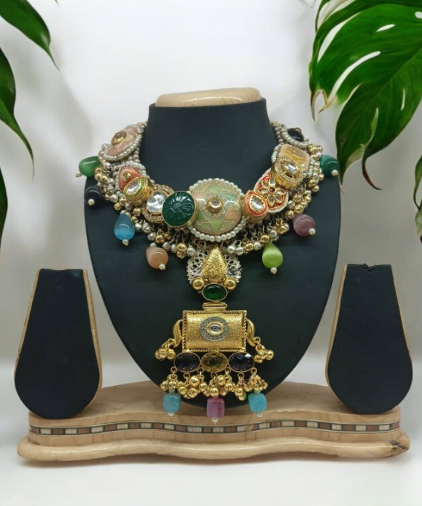 Designer Kashmiri Necklace Set