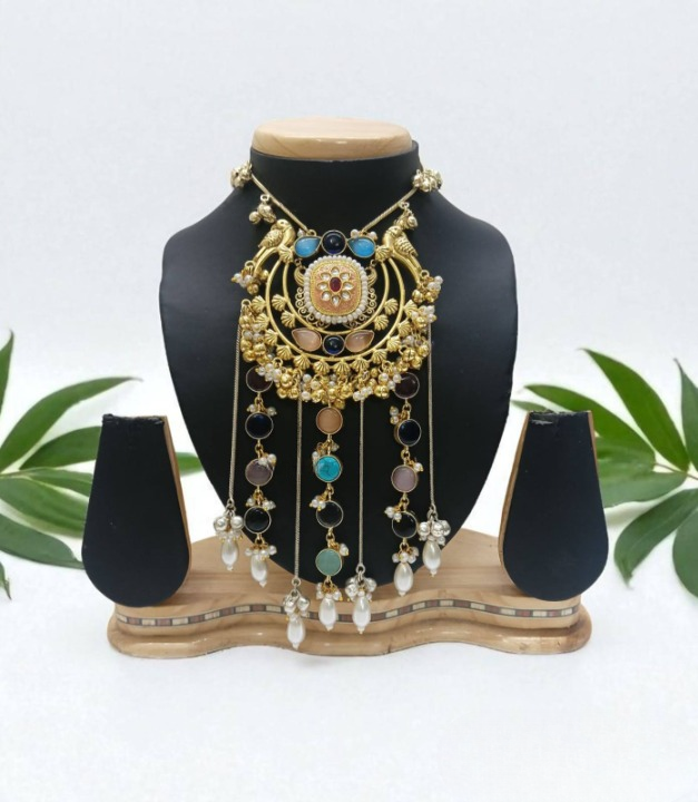 Multicolor Murli Fusion Necklace