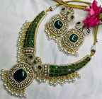 Peacock Doublet Stone Set
