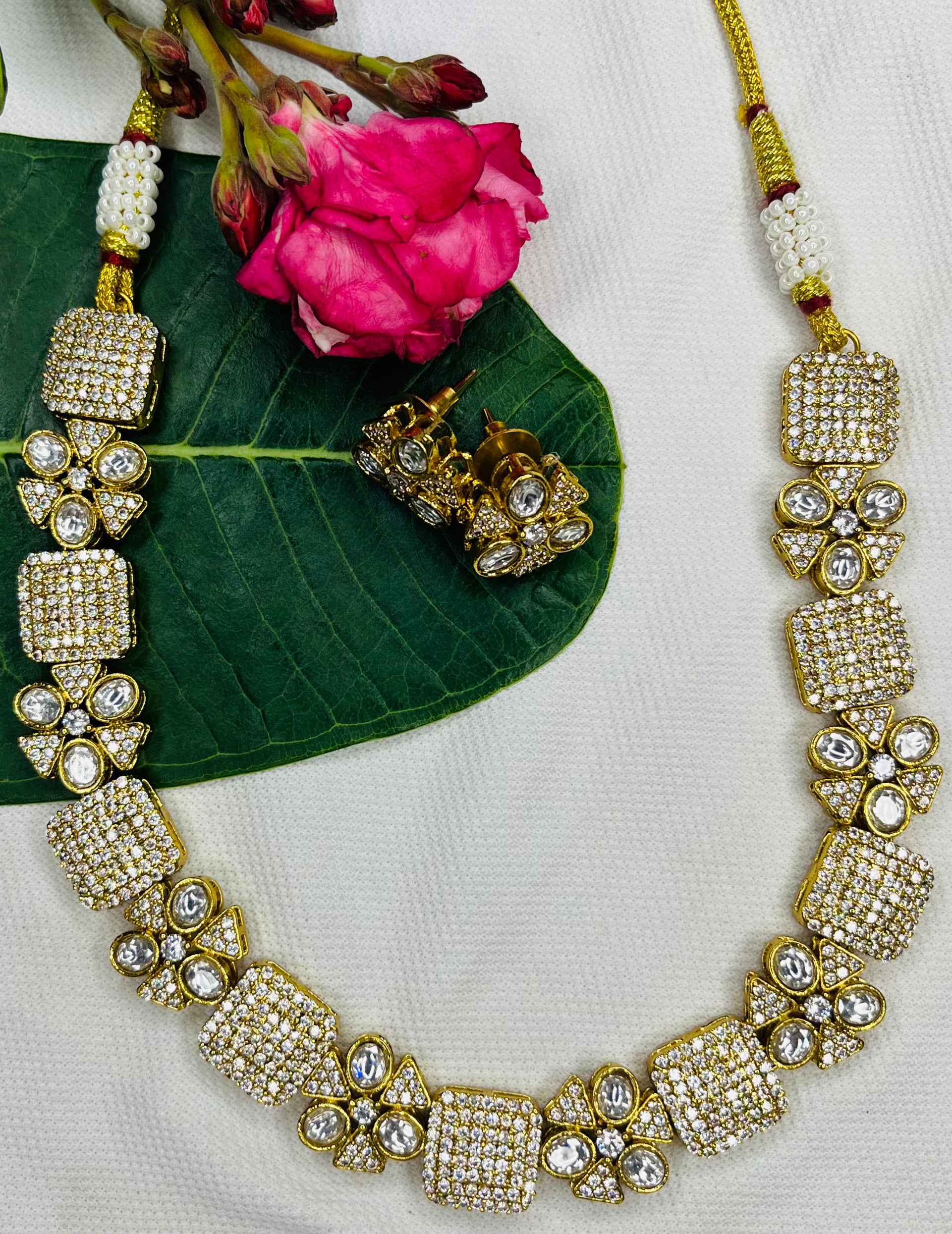 Gold Zircon Set