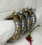 Peacock Oxidised Kada