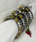 Peacock Oxidised Kada