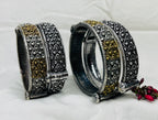 Dotted Oxidized Kada