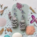 Multicolor Jhumkas