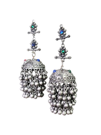 Multicolor Jhumkas